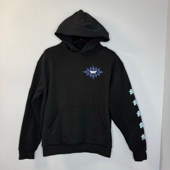Break Away Musical Festival 2024 Black Hoodie Leave it All Behind Sz M - Picture 1 of 10